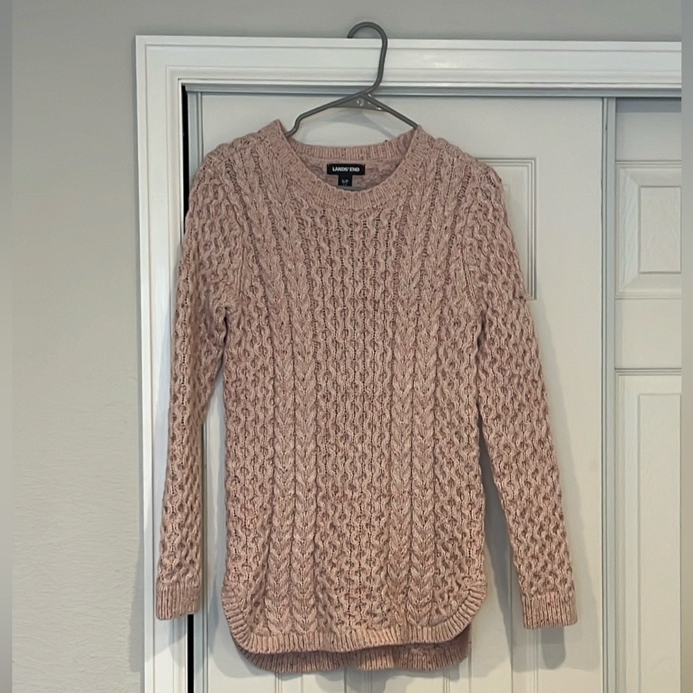 LANDS END - Chunky Knit Sweater (S)